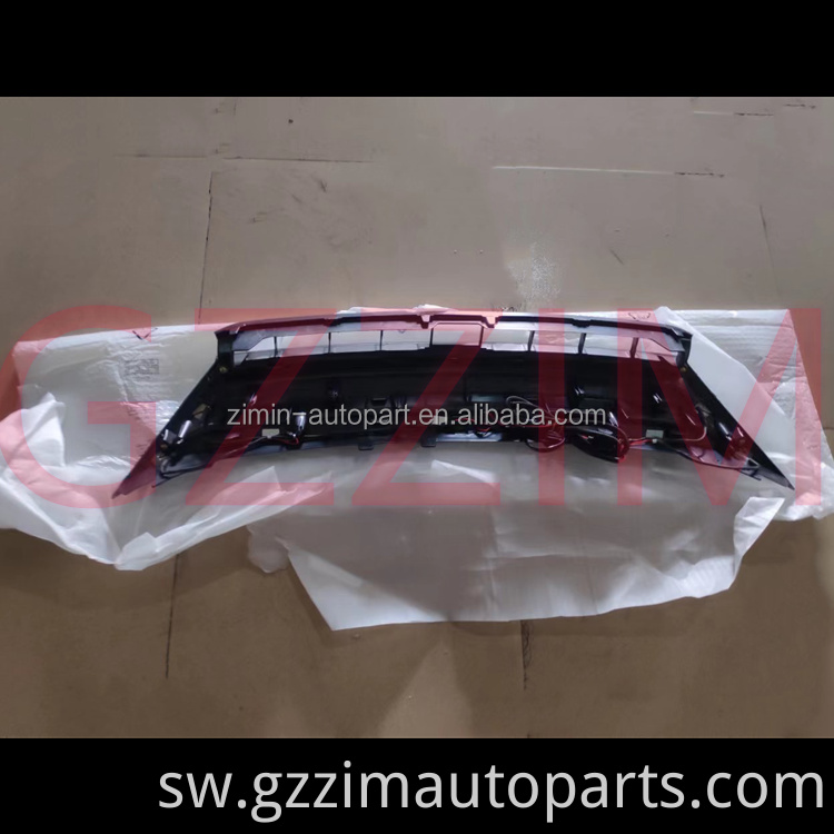 ABS Black Grille Middle Grille Front Kit kwa Harrier 2014